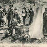 Scènes et types des Pyrénées- Montreurs d 'Ours